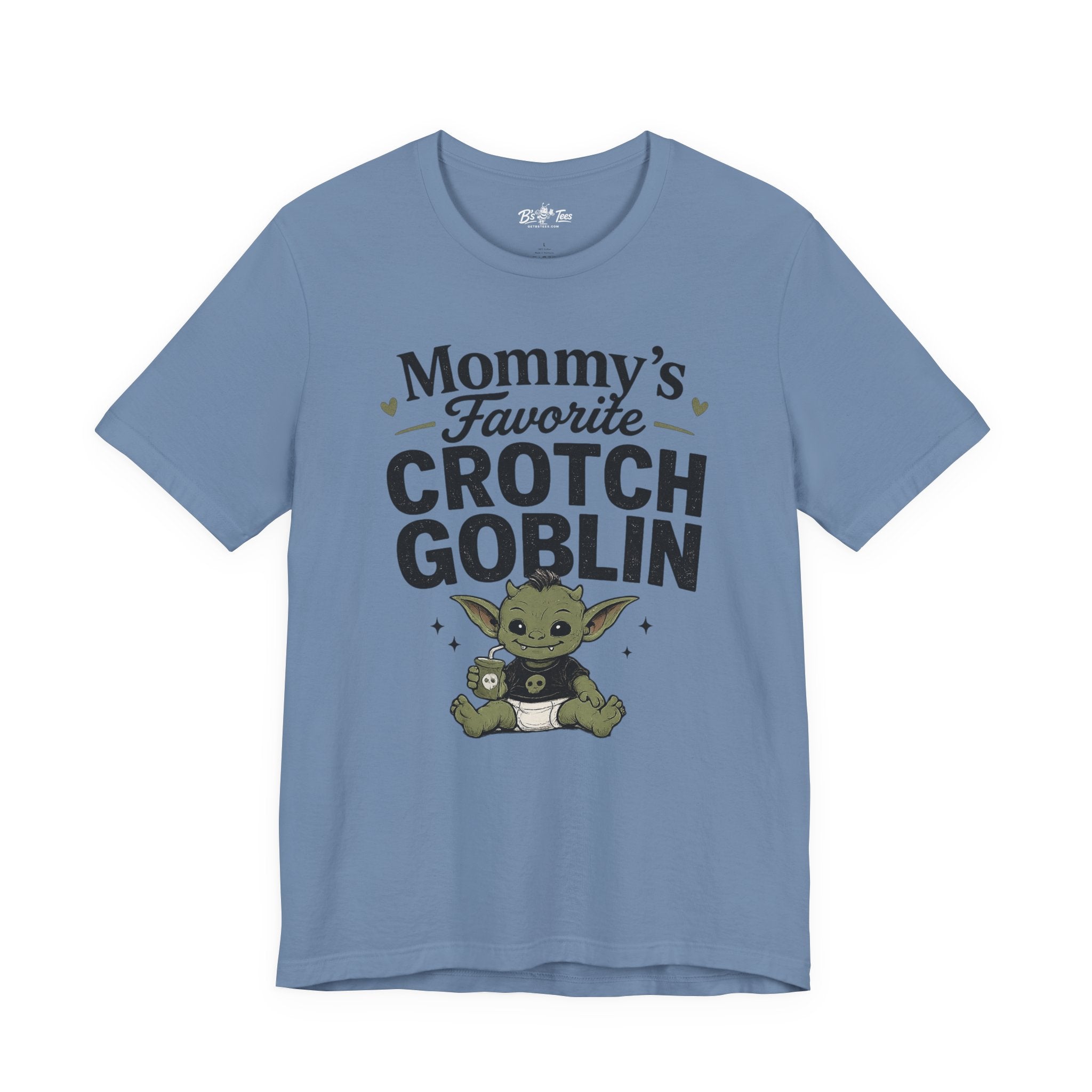 Mommy's Favorite Crotch Goblin | Funny Women's Graphic T-Shirt