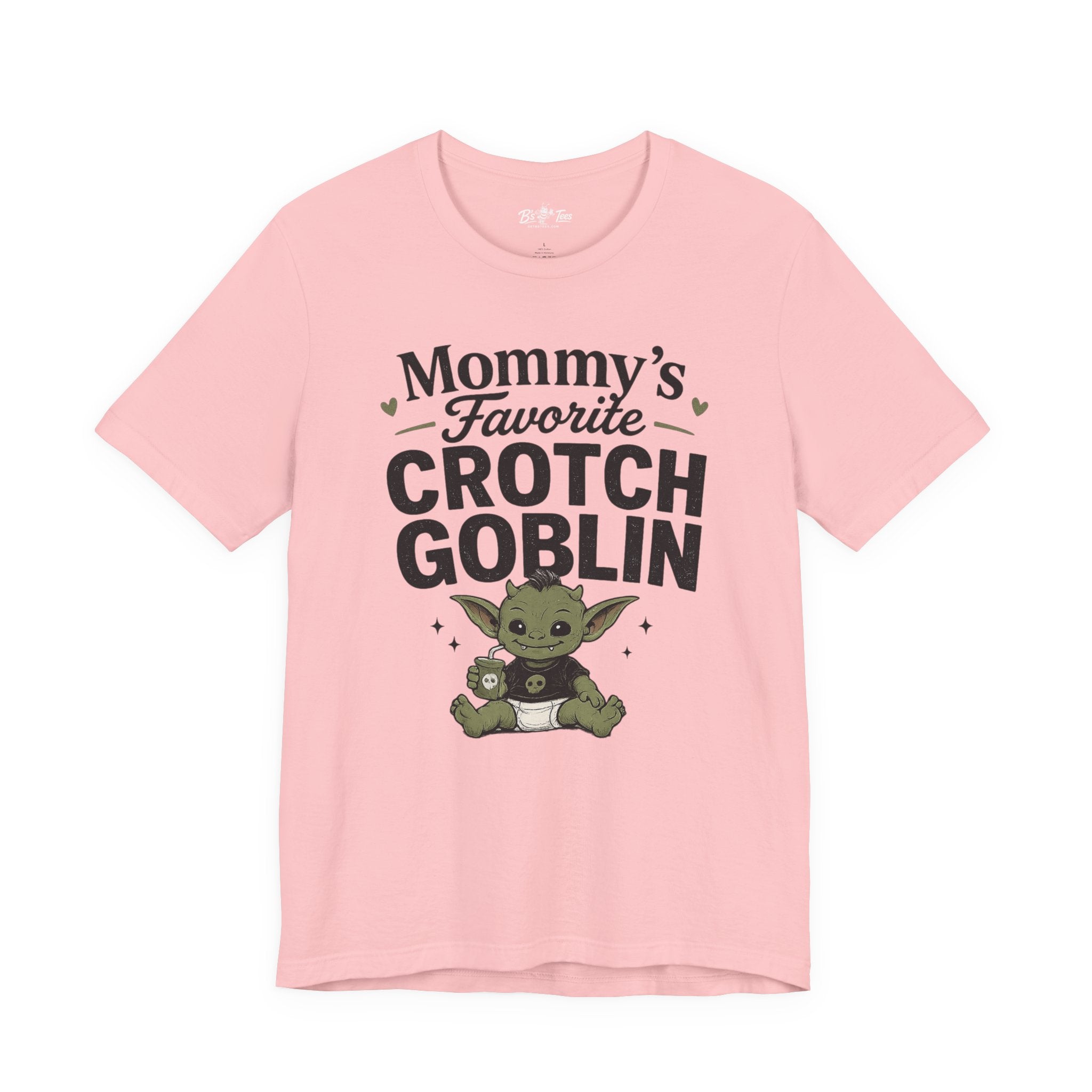 Mommy's Favorite Crotch Goblin | Funny Women's Graphic T-Shirt