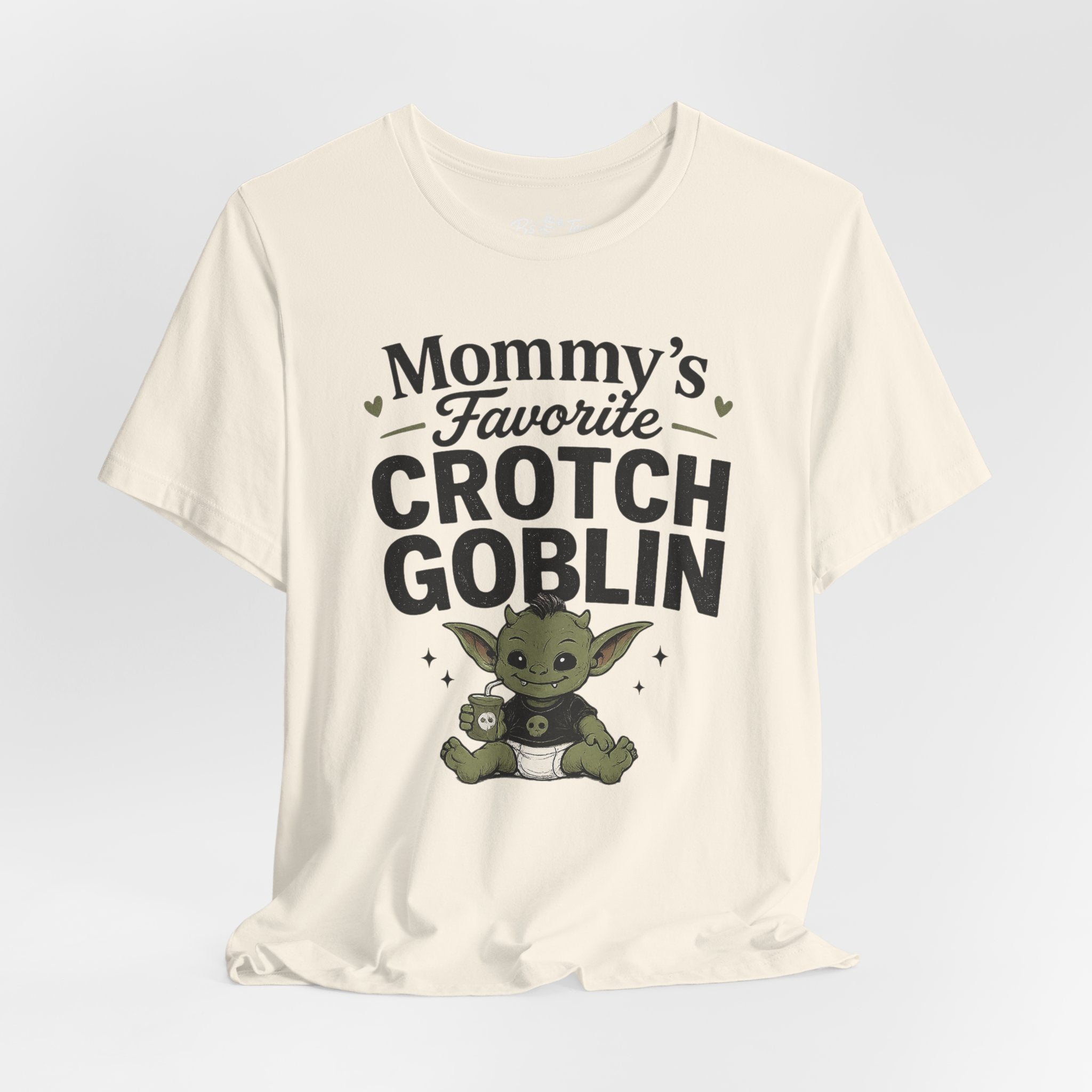 Mommy's Favorite Crotch Goblin | Funny Women's Graphic T-Shirt