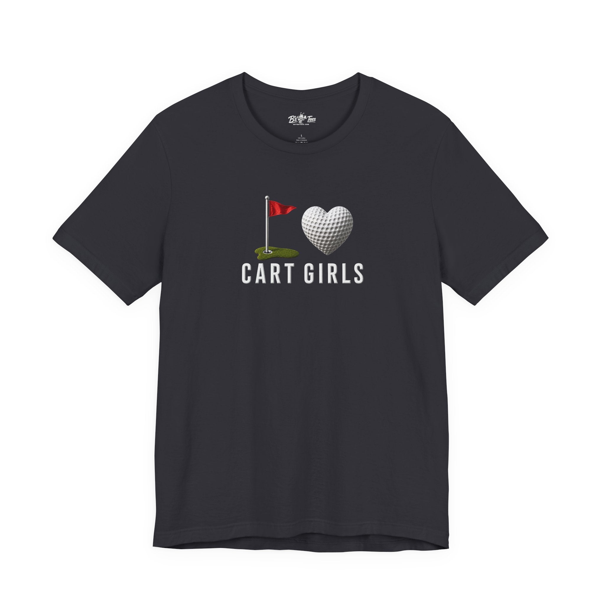 I ❤️ Cart Girls I Premium Golf Graphic Tee