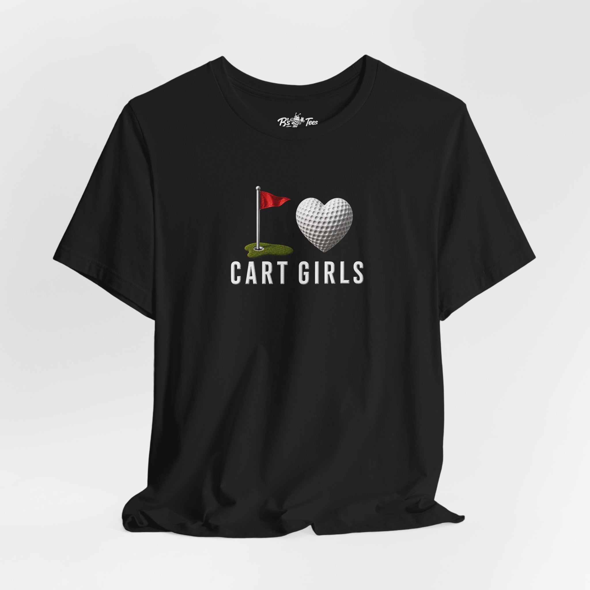 I ❤️ Cart Girls I Premium Golf Graphic Tee