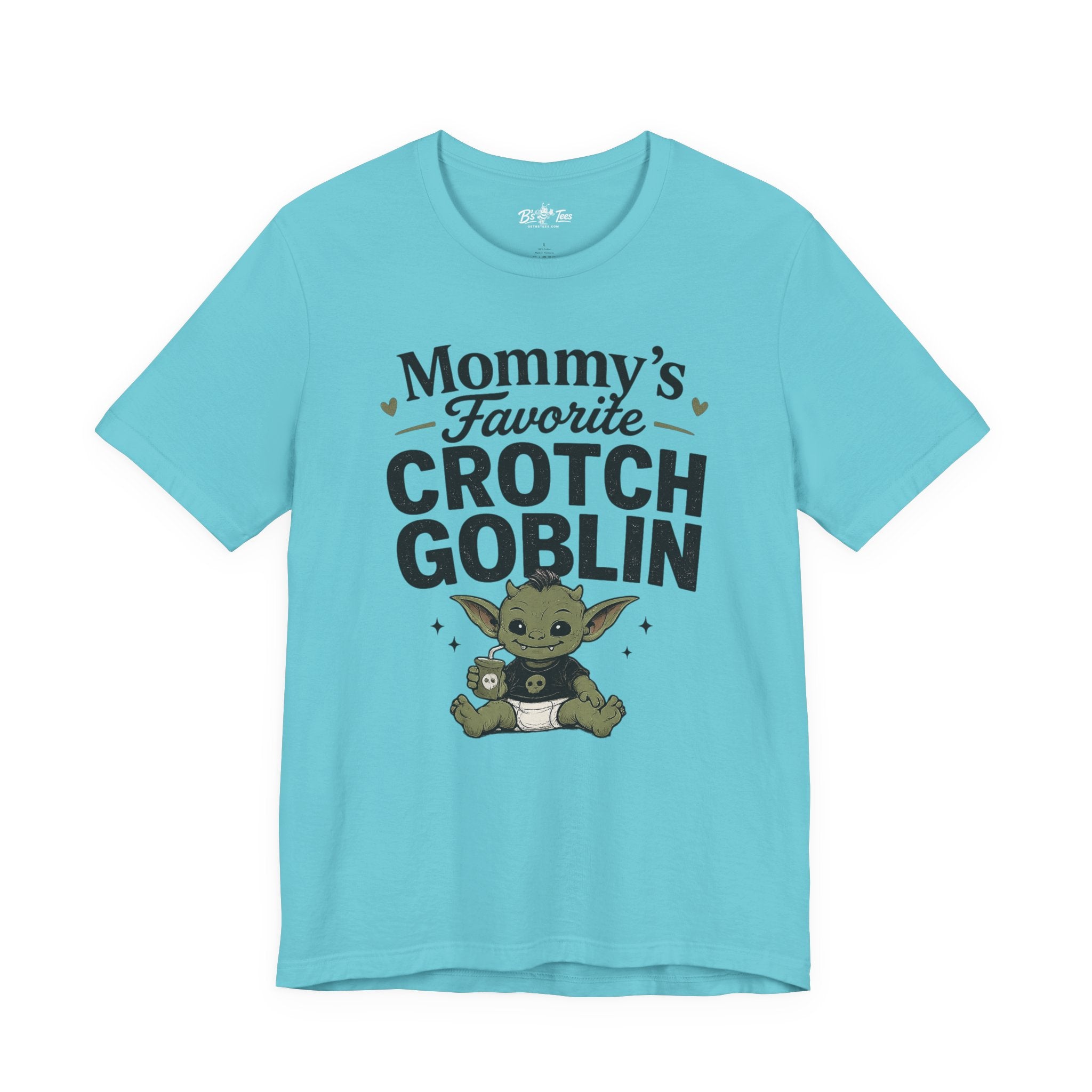 Mommy's Favorite Crotch Goblin | Funny Women's Graphic T-Shirt
