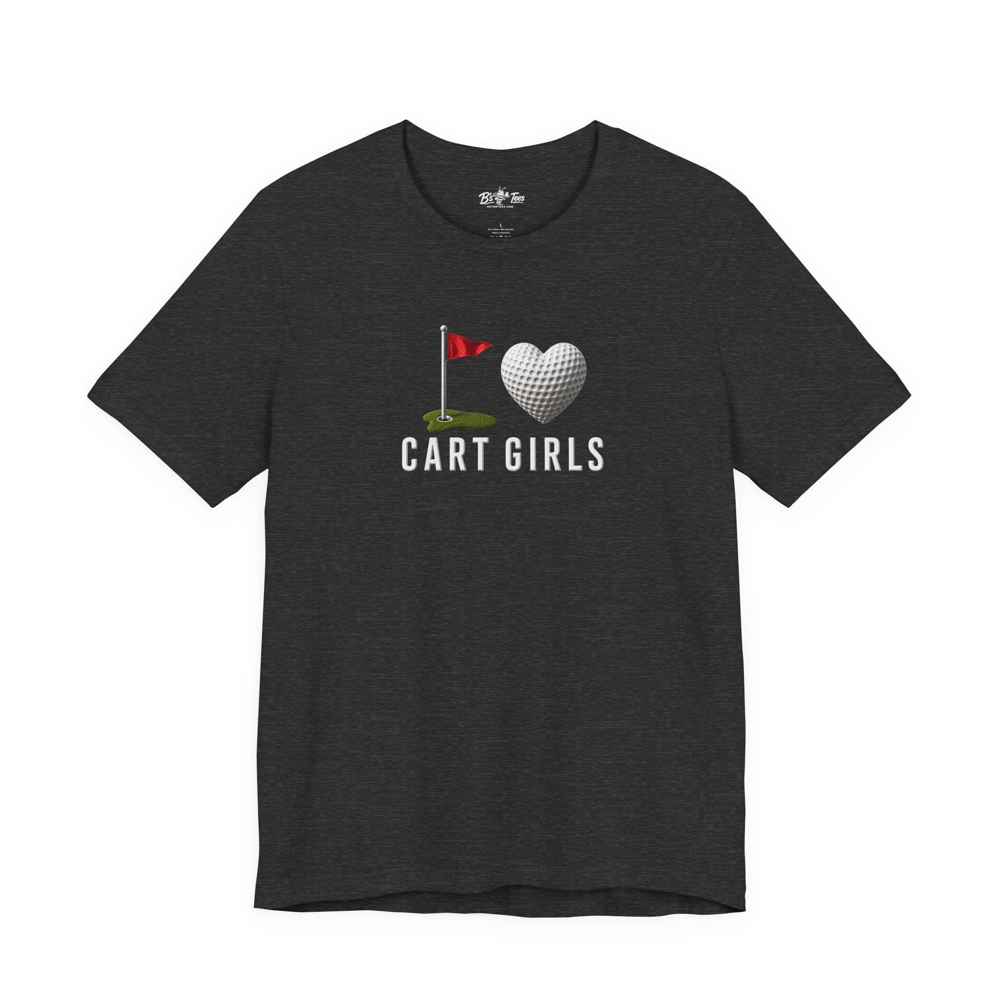 I ❤️ Cart Girls I Premium Golf Graphic Tee