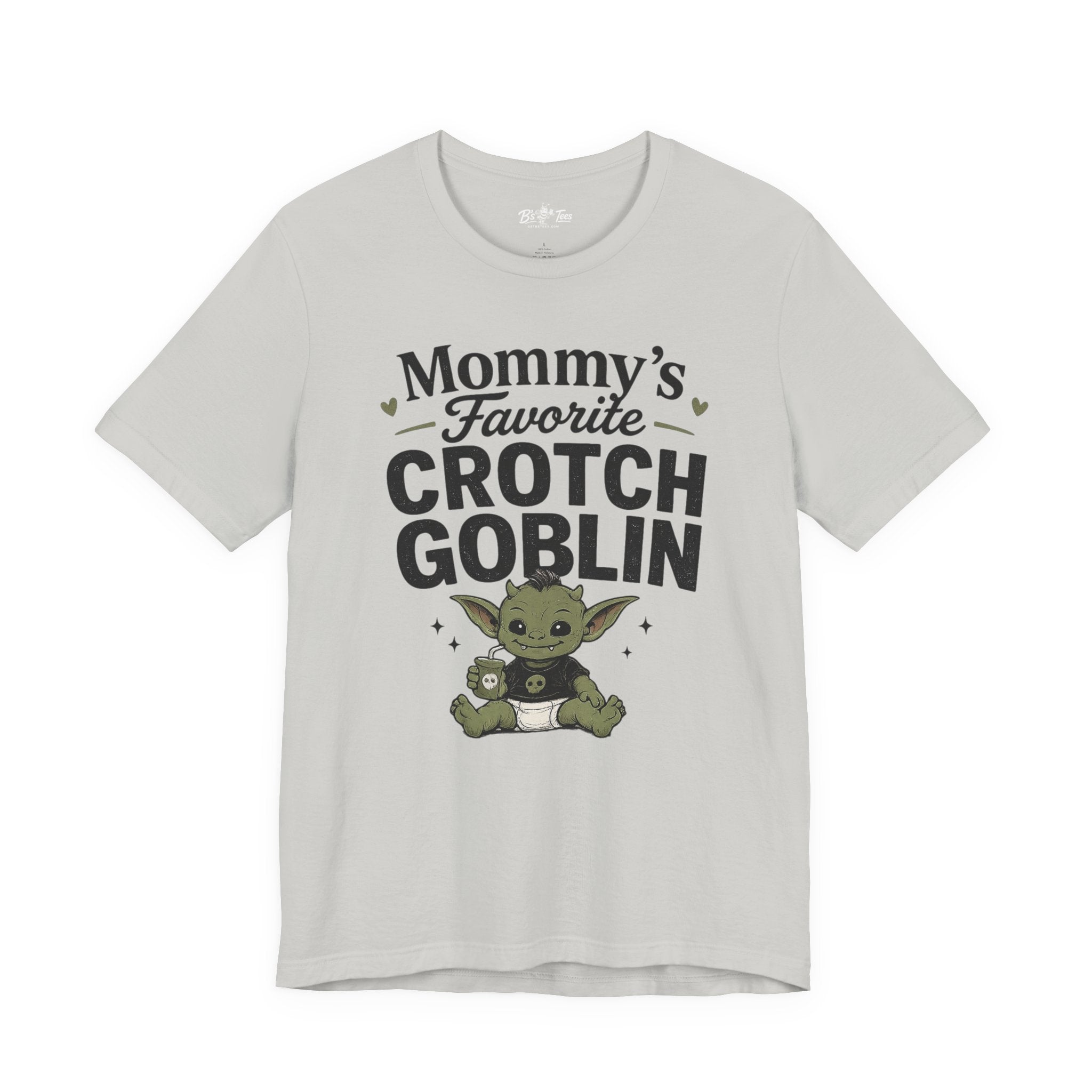 Mommy's Favorite Crotch Goblin | Funny Women's Graphic T-Shirt