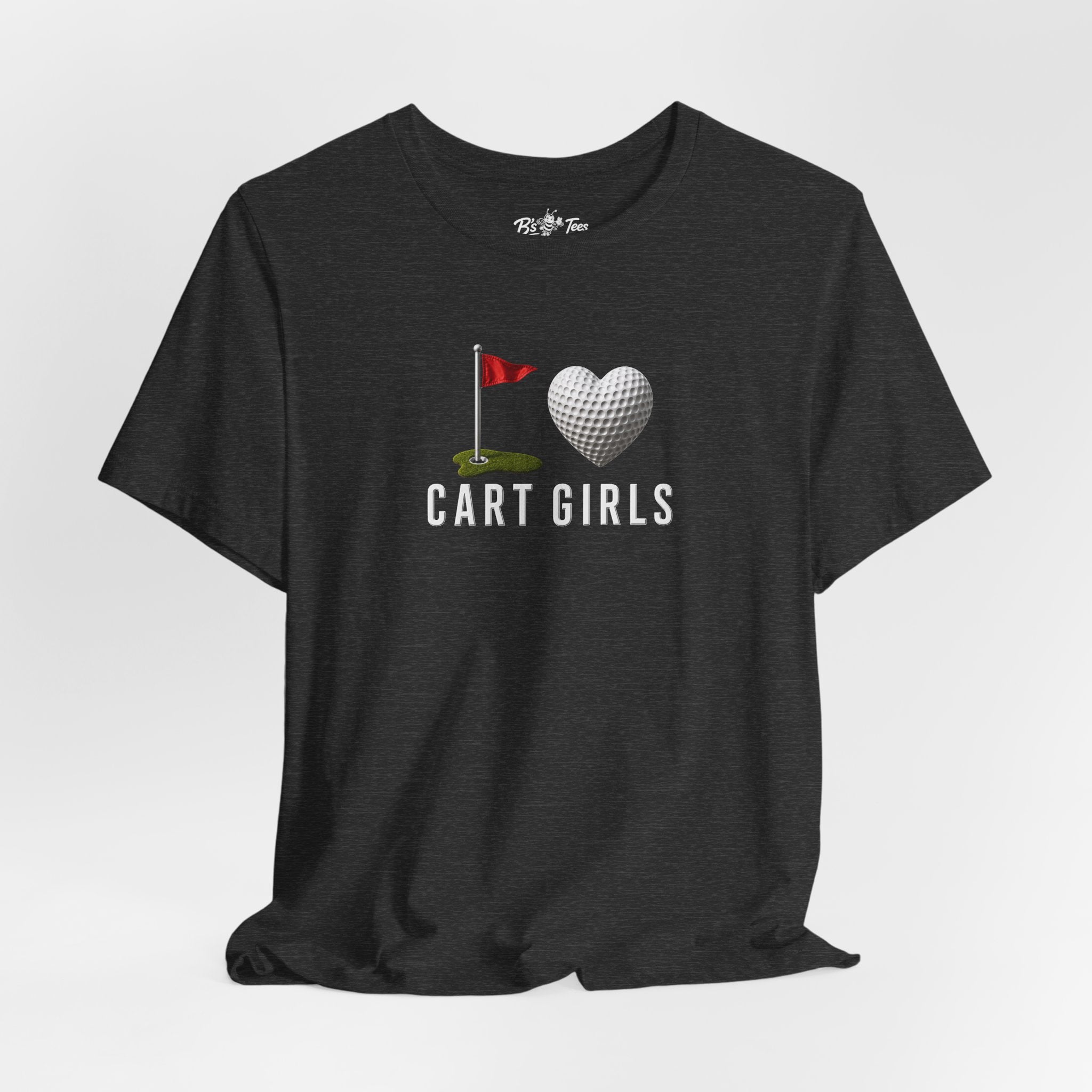 I ❤️ Cart Girls I Premium Golf Graphic Tee