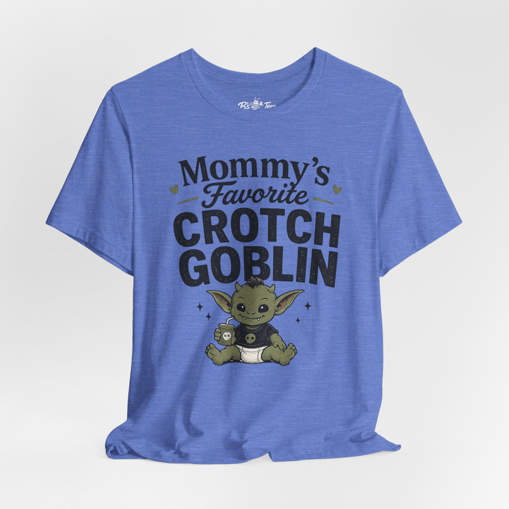 Mommy's Favorite Crotch Goblin | Funny Women's Graphic T-Shirt