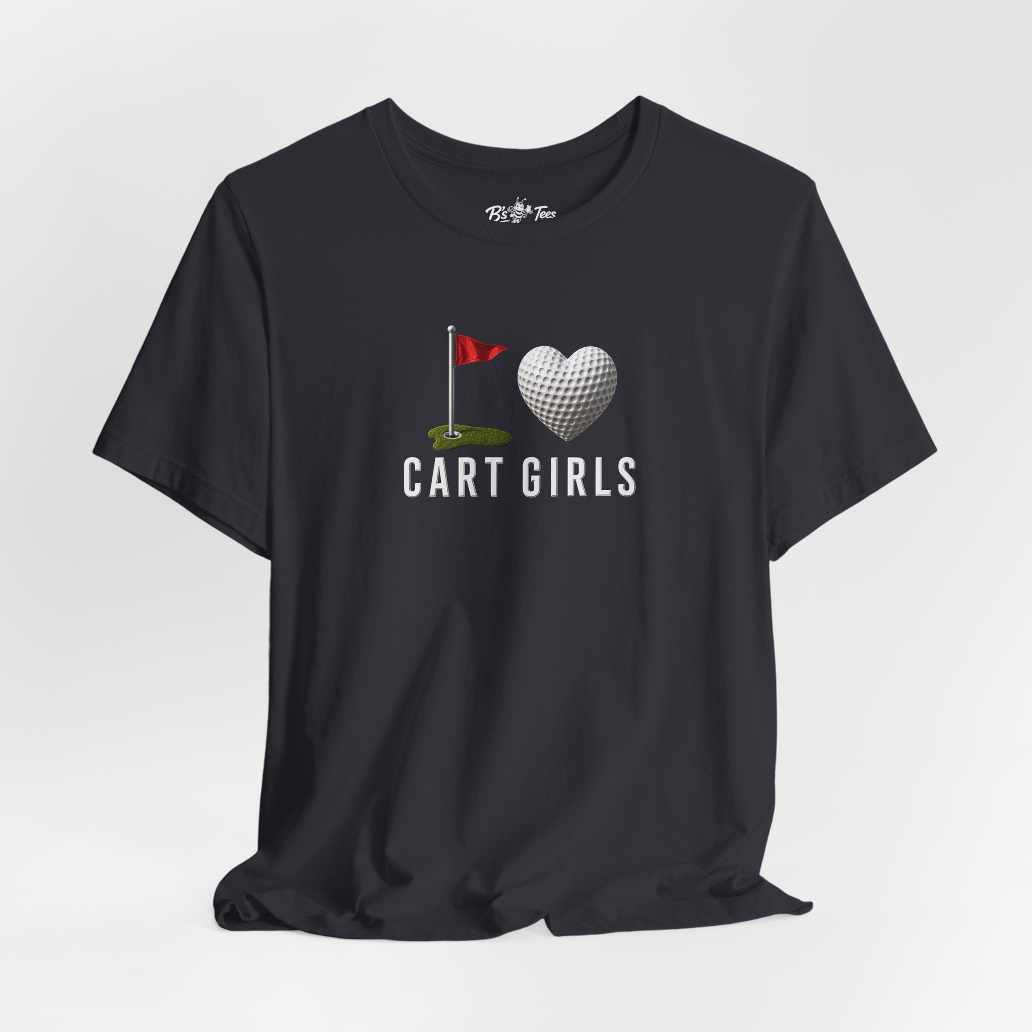 I ❤️ Cart Girls I Premium Golf Graphic Tee