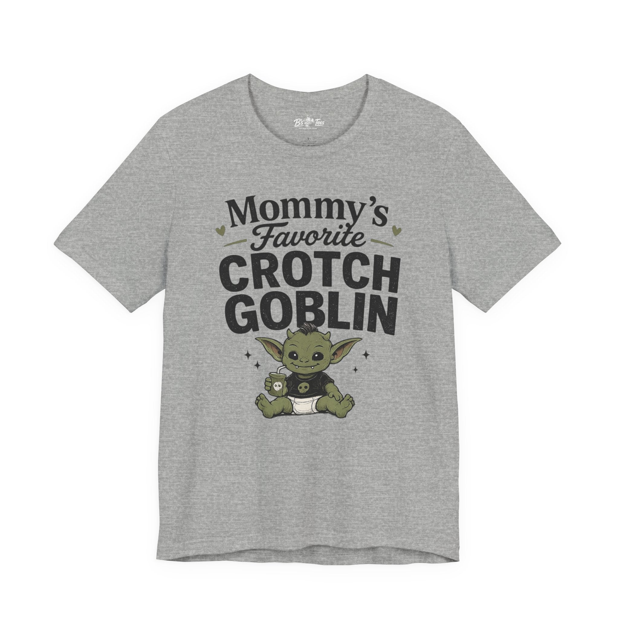Mommy's Favorite Crotch Goblin | Funny Women's Graphic T-Shirt
