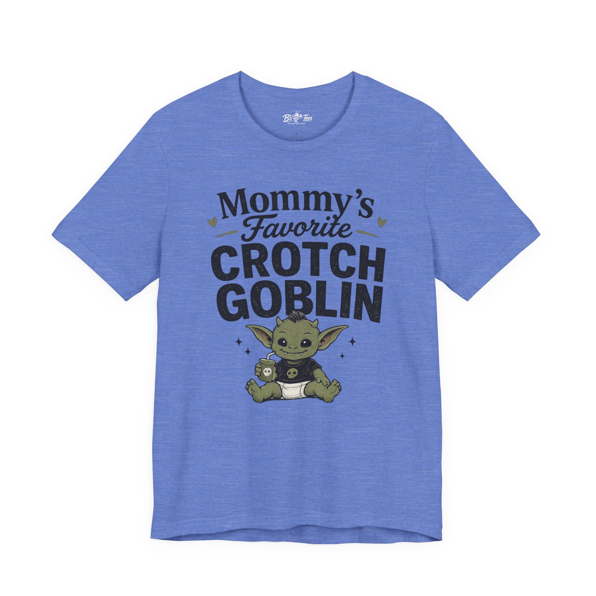 Mommy's Favorite Crotch Goblin | Funny Women's Graphic T-Shirt