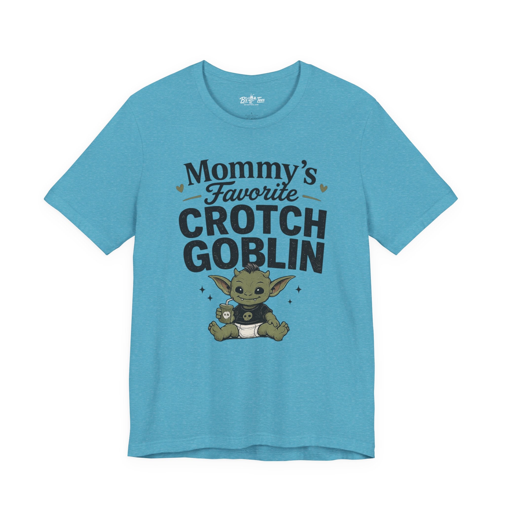 Mommy's Favorite Crotch Goblin | Funny Women's Graphic T-Shirt