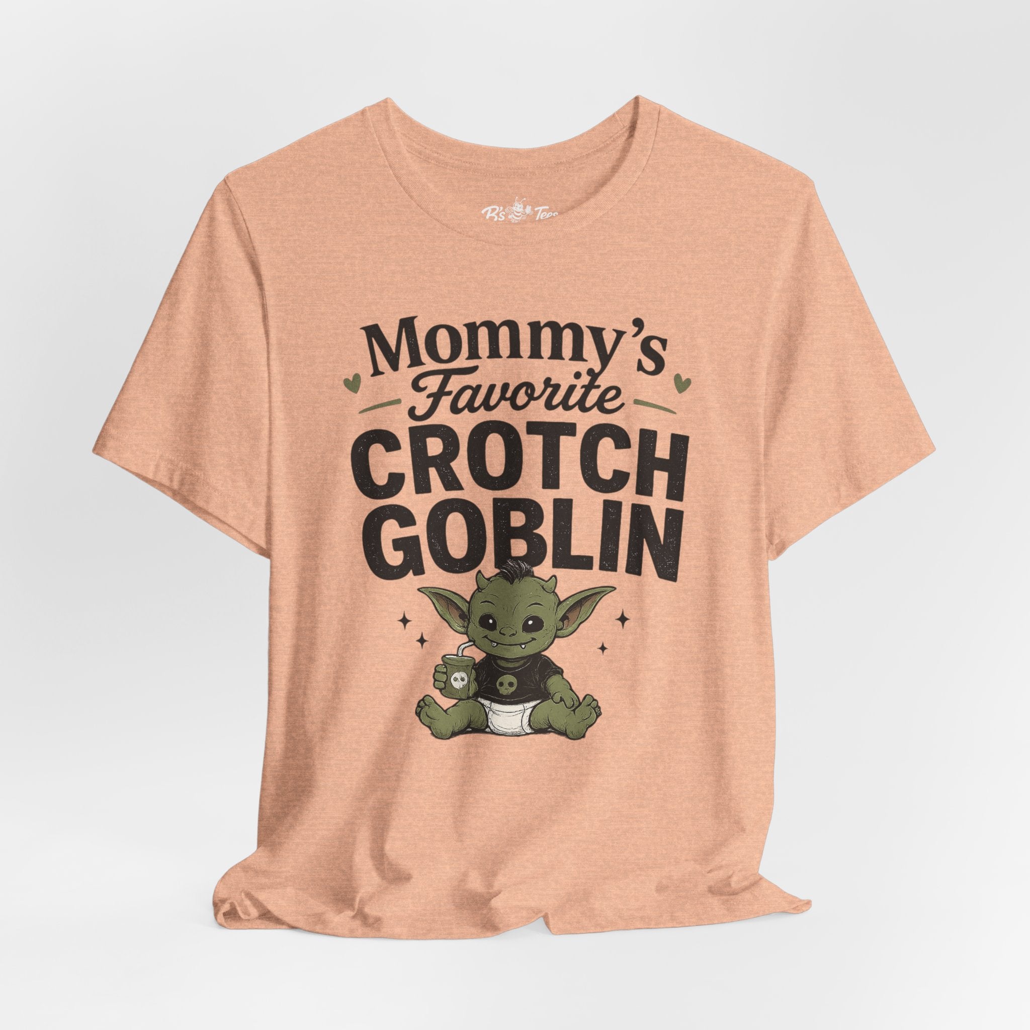 Mommy's Favorite Crotch Goblin | Funny Women's Graphic T-Shirt