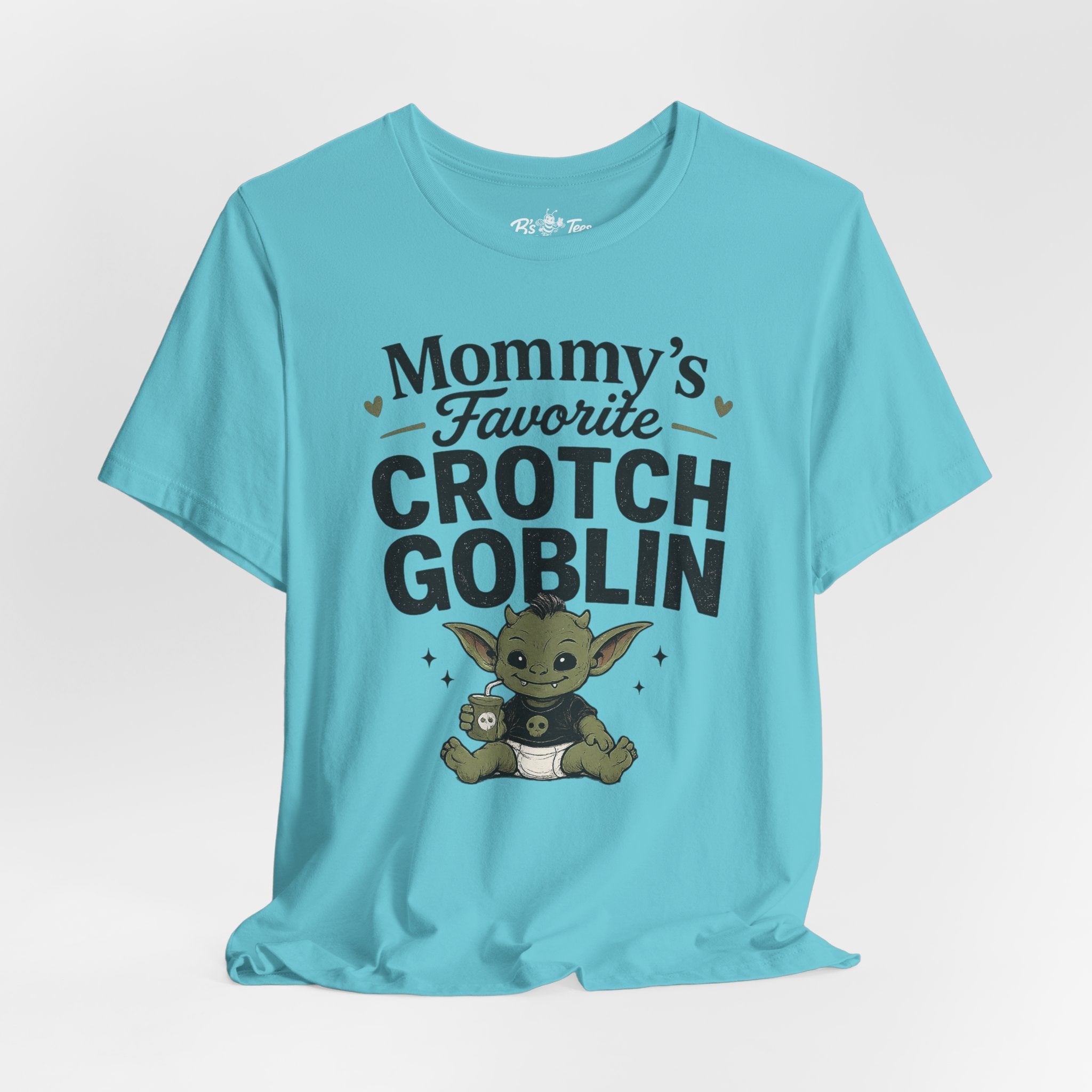 Mommy's Favorite Crotch Goblin | Funny Women's Graphic T-Shirt
