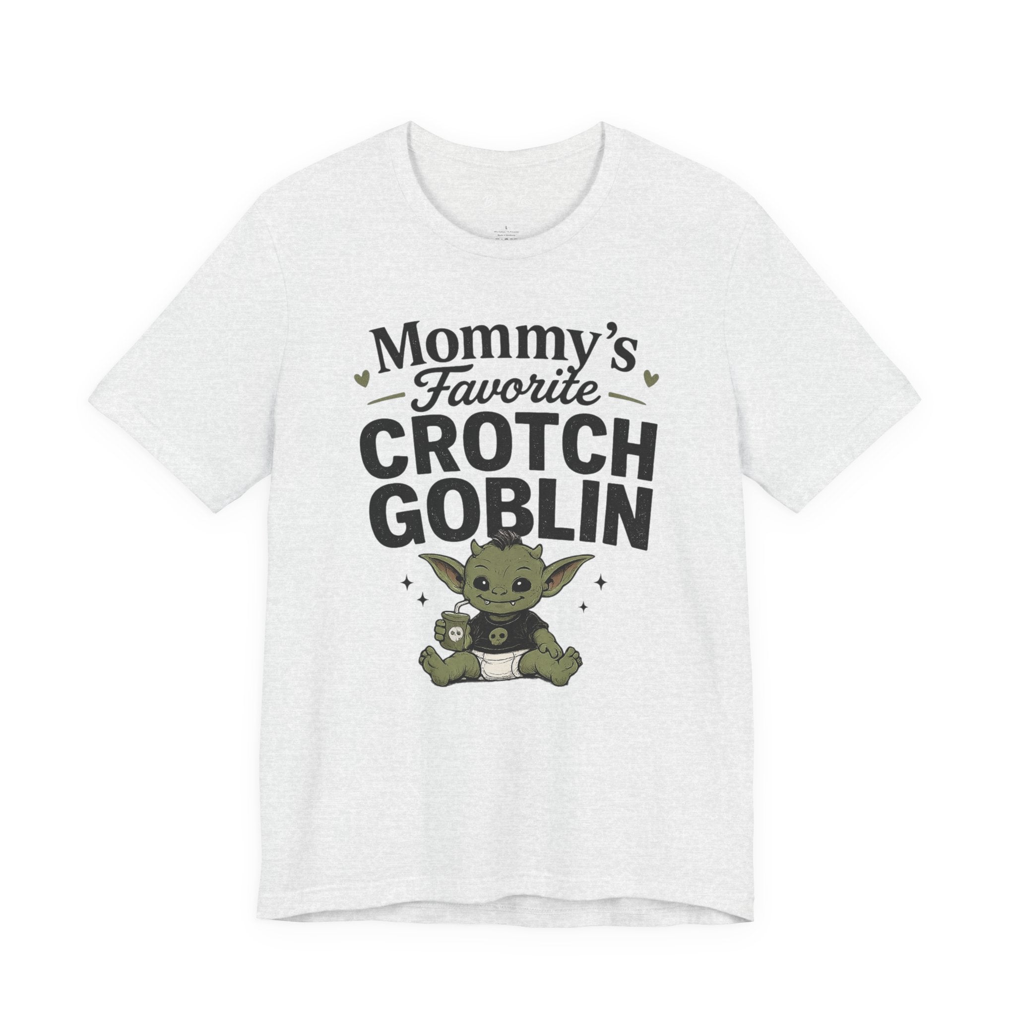 Mommy's Favorite Crotch Goblin | Funny Women's Graphic T-Shirt