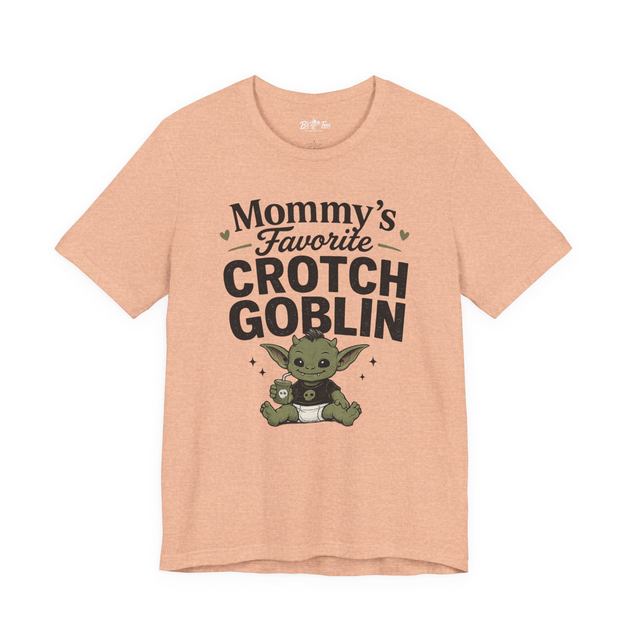 Mommy's Favorite Crotch Goblin | Funny Women's Graphic T-Shirt