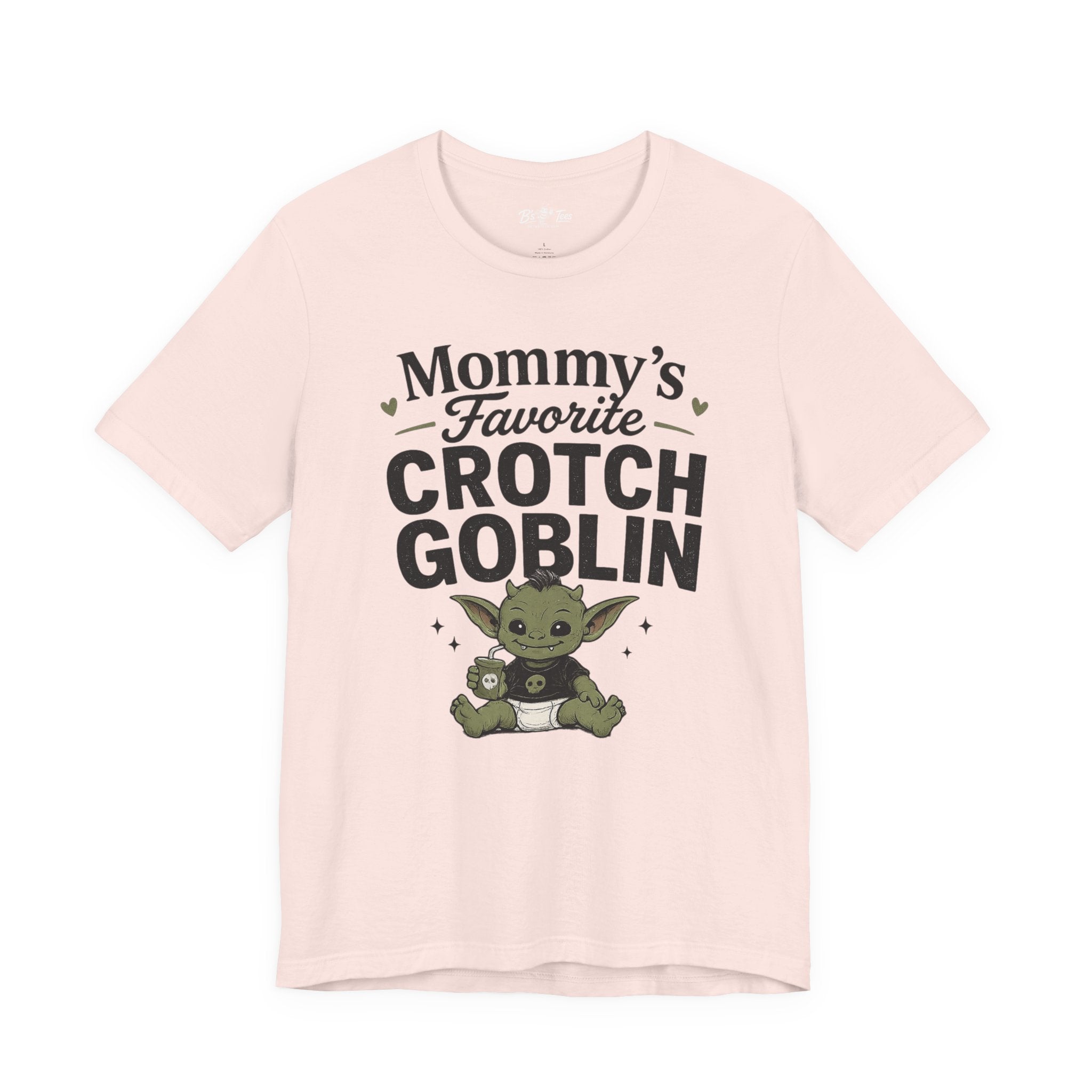 Mommy's Favorite Crotch Goblin | Funny Women's Graphic T-Shirt