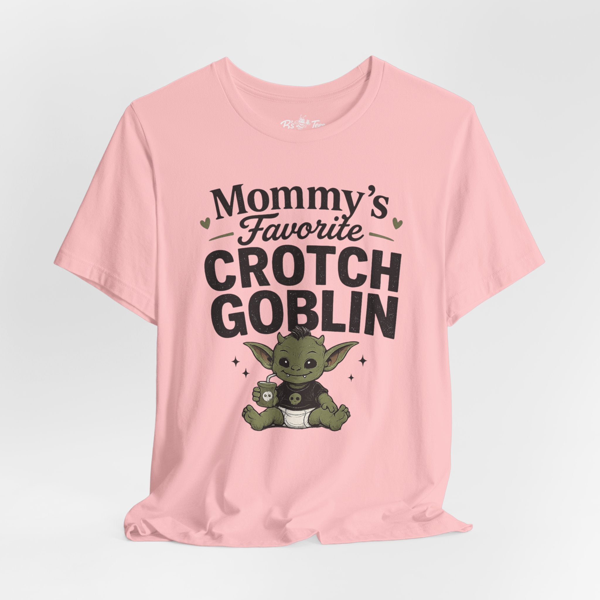 Mommy's Favorite Crotch Goblin | Funny Women's Graphic T-Shirt