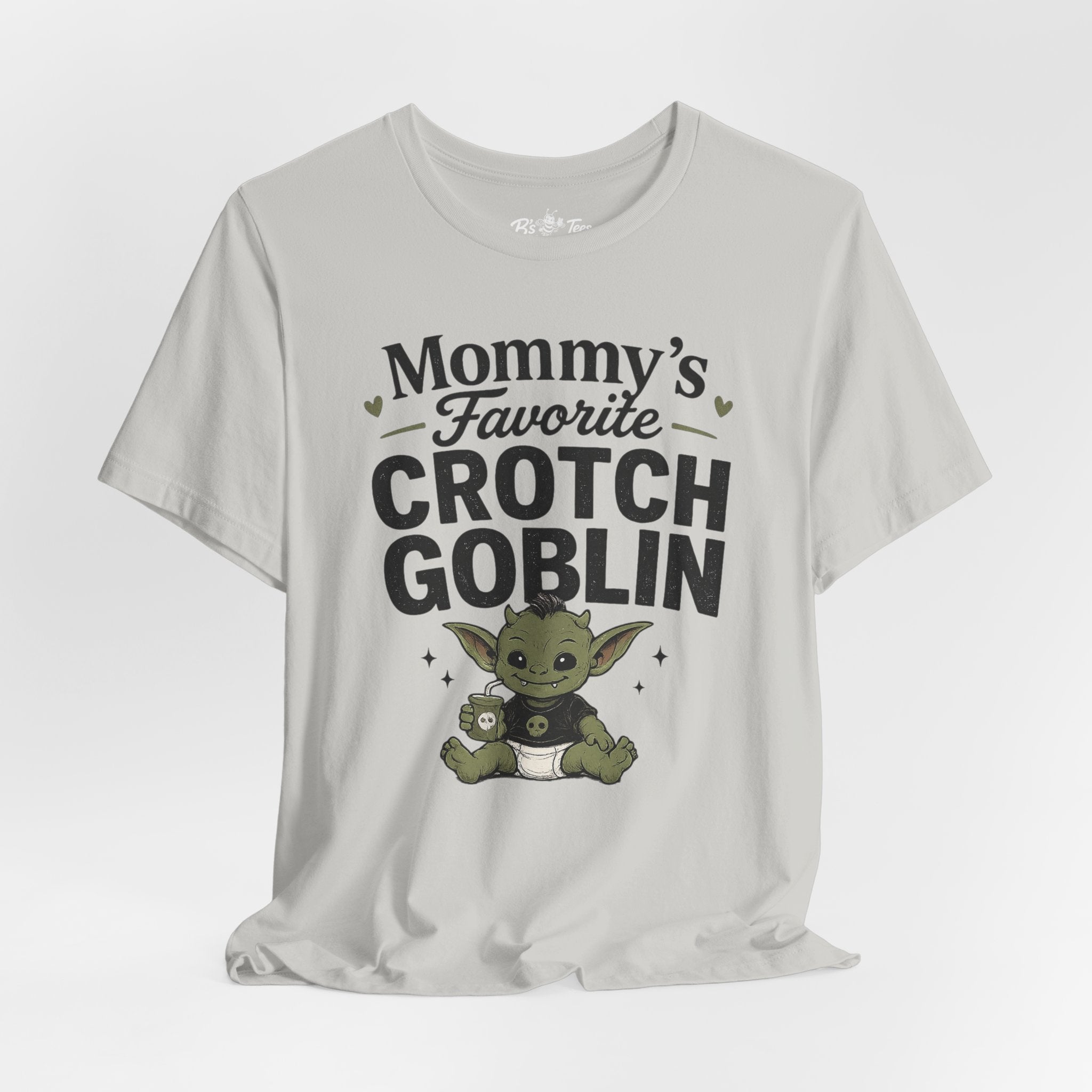 Mommy's Favorite Crotch Goblin | Funny Women's Graphic T-Shirt